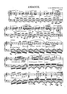 Sonata for Piano No.25, Op.79: movimento II by Ludwig van Beethoven