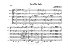 Deck The Halls: For wind quintet by Unknown (works before 1850)