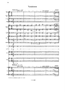 Lulu Suite: Teil IV. Variationen by Alban Berg