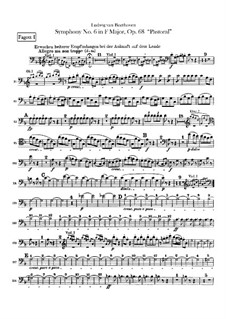 Complete Symphony: fagotes partes I-II by Ludwig van Beethoven