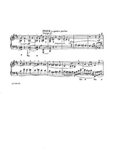 Prelude, Chorale and Fugue, FWV 21: fuga by César Franck