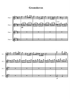 Vocal-instrumental version: para quarteto de flauta by folklore