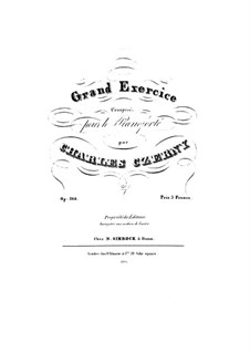 Grand Exercice, Op.364: Grand Exercice by Carl Czerny