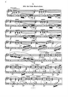Melodic Studies for the Left Hand, Op.75: No.5-6 by Ludvig Schytte