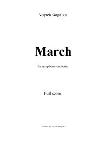 Marcha: Para orquestra sinfônica by Voytek Gagalka