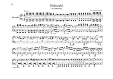 Der Beherrscher der Geister (The Ruler of the Spirits), J.122 Op.27: para piano de quadro mãos by Carl Maria von Weber