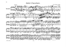 Jubilee Overture, J.245 Op.59: para piano de quadro mãos by Carl Maria von Weber