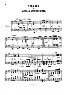 Prelude in E Major: Prelude in E Major by Nikolaï Vasilyevich Artsybushev