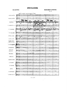 Pieces for Orchestra, Op.51: Brésilienne by Benjamin Godard