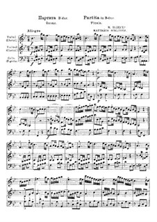 Partita in B Flat Major. Finale: Partita in B Flat Major. Finale by Mathias Schloger