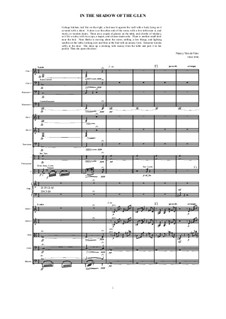In the Shadow of the Glen: Version B score by Nancy Van de Vate