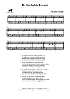 Four Christmas Songs from Germany – easy to play, edition A 01: Four Christmas Songs from Germany – easy to play, edition A 01 by folklore, Johann Abraham Schulz