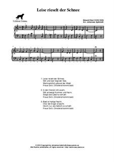 Four Christmas Songs from Germany – easy to play, edition A 02: Four Christmas Songs from Germany – easy to play, edition A 02 by folklore, Eduard Ebel