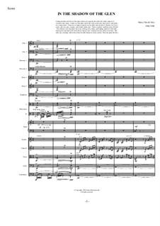 In the Shadow of the Glen: partitura completa by Nancy Van de Vate