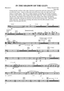 In the Shadow of the Glen: parte orquetra by Nancy Van de Vate