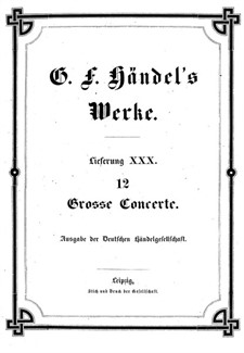 Complete set, HWV 319-330: set completo by Georg Friedrich Händel
