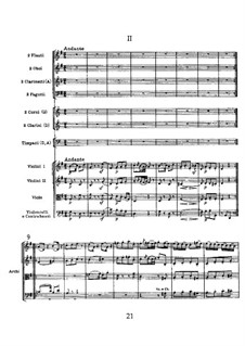 Symphony No.104 in D Major 'London', Hob.I/104: movimento II by Joseph Haydn
