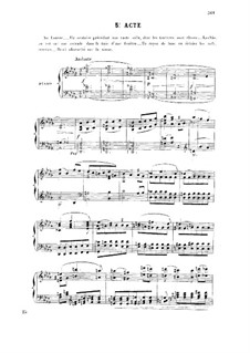 Ascanio: Acto V, para solistas, coro e piano by Camille Saint-Saëns