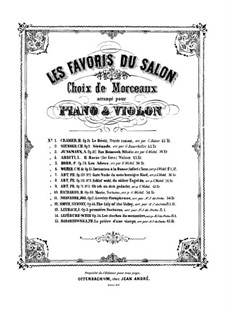 Nocturne No.1 in A Flat Major, Op.3: para violino by Joseph Leybach