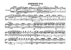 Symphony No.92 in G Major 'Oxford', Hob.I/92: versão para piano de quatro mãos by Joseph Haydn