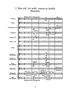 Kindertotenlieder (Songs on the Death of Children): No.2 Now I See Well, Why with Such Dark Flames by Gustav Mahler
