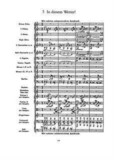 Kindertotenlieder (Songs on the Death of Children): No.5 In diesem Wetter, in diesem Braus (In this Weather) by Gustav Mahler