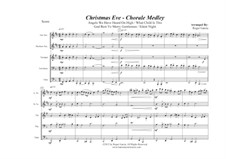 Christmas Eve - Chorale Medley: For wind quintet by folklore, Franz Xaver Gruber