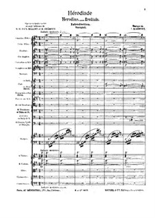 Hérodiade: introdução by Jules Massenet