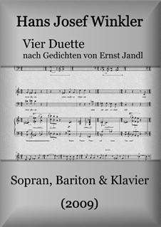 Four duets with piano: Four duets with piano by Hans Josef Winkler