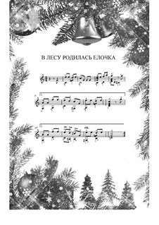 The Forest Raised a Christmas Tree: Para Guitarra by Leonid Bekman