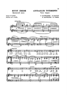 Adorables tourments (Valse tzigane): Adorables tourments (Valse tzigane) by Enrico Caruso, Riccardo Barthelemy