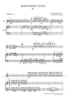 Seven Windy Tunes, Op.178: No.4 (Giocoso) by Alexander Khodakovsky