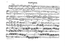 Fantasia for Mechanical Organ in F Minor, K.594: versão para piano de quatro mãos by Wolfgang Amadeus Mozart