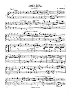 Complete set: Para Piano by Muzio Clementi