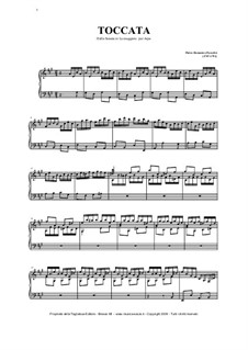 Sonata in A Major: Toccata, for organ by Pietro Domenico Paradies