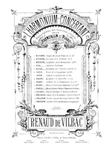 Symphony No.4 in A Major 'Italian', Op.90: Andante, for harmonium and piano – harmonium part by Felix Mendelssohn-Bartholdy