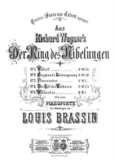 Aus Richard Wagner's 'Der Ring des Nibelungen': Nr.1 Walhall by Louis Brassin