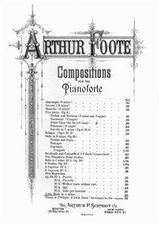 Little Etude in A Minor: Little Etude in A Minor by Arthur Foote