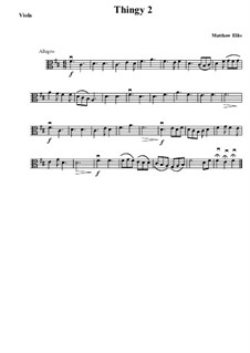 Thingy No.2: Viola by Matthew Ellis