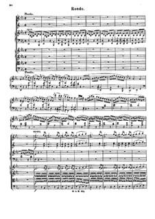 Concerto for Piano and Orchestra No.9 in E Flat Major 'Jeunehomme', K.271: movimento III by Wolfgang Amadeus Mozart