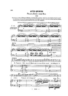Le prophète (The Prophet): Ato V by Giacomo Meyerbeer