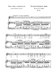 S'il est un charmant gazon, S.284: Klavierauszug mit Singstimmen by Franz Liszt