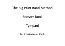 Booster Book: Timpani by Michele Schottenbauer