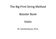 Booster Book: Violino by Michele Schottenbauer