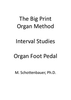 Interval Studies: Organ foot pedals by Michele Schottenbauer