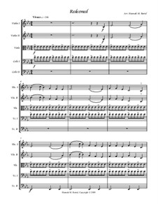 Redeemed: For string quintet (or orchestra) by William (James) Kirkpatrick
