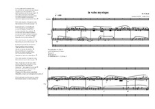 Poéme No.2 for Organ and Soprano Based on a poém of Gaston Gouté, MVWV 533: Poéme No.2 for Organ and Soprano Based on a poém of Gaston Gouté by Maurice Verheul
