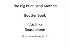 Booster Book: Tuba (4-Valve) by Michele Schottenbauer