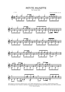 Petite Musette, Op.241: Petite Musette by Berndt Leopolder