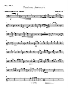 Passione Amorosa: Version for double bass sextet – part IV  by Giovanni Bottesini